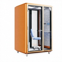 Cabine insonorisée, cabine acoustique, salle d'examen audiometrique, cabine d'isolation acoustique mobile, hôpital, clinique, usine