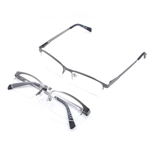 <span class=keywords><strong>Lunettes</strong></span> de lecture pliables unisexes à demi-monture personnalisées, vente chaude, personnalisées, pliables à 1,25, avec étui - Product Image 6