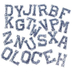5CM Iron on Glitter Embroidery Shiny Number Letter Patch for DIY Decoration - Product Image 3