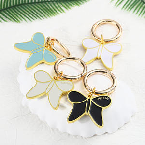 Portachiavi Personalizzati Economici in Metallo Smaltato Morbido o Duro, Simpatici Portachiavi Cartoon con Logo, Placcati Oro 3D 2D - Product Image 5