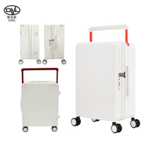 Valise PC Ultra-Silencieuse Spinner Trolley Handle TSA Lock Roomy Interior Ice Blue avec roulettes sécurisées pour bagages de vacances