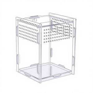 Jumping Spider Acrylic <strong>Display</strong> Cases <strong>Reptile</strong> Enclosure Box Acrylic Spider Enclosure for Tarantula - Product Image 3