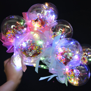 Starry Sky Magic <b>Wand</b> Glittering <b>Fairy</b> <b>Wand</b> LED Light Up Plastic Toy For Birthday Party Novelties Durable Trending - Product Image 3