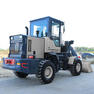 จัดส่งฟรี รถตักล้อยาง/ตีนตะขาบขนาดเล็กจากโรงงานจีน พร้อมเครื่องยนต์ดีเซล - Product Image 1