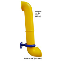 Mini jouet de terrain de jeu extérieur, télescope periscopique rond en plastique EVA pour enfants