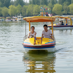 Barca Elettrica Meierya M-080 in Vetroresina per Gite Turistiche, 6-8 Persone, Capacità 500kg, Motore 48V 600W, Uso Commerciale - Product Image 2