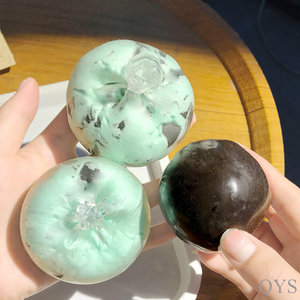 QYS Handmade Chocolate <b>Ball</b> TPR Squishy Toy Soft Stress Relief <b>Squeeze</b> Toy for Kids Adults - Product Image 2