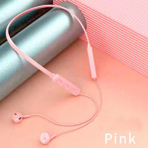 Earphone BT5.0 nirkabel, harga murah headphone lari olahraga Magnet portabel earbud tanpa kabel <span class=keywords><strong>Headset</strong></span> kalung - Product Image 4