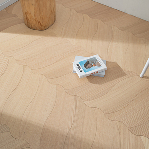 Suelo de Madera de Teca Multicapa con Diseño Elegante Asiático, Antideslizante, Grado E0 E1 Mate AB, 12mm 16mm, Sistema T&G, para Sótano - Product Image 2
