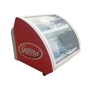 Meisda SC15 15L <strong>Table</strong> <strong>Top</strong> <strong>Small</strong> Single Glass Door Mini Chocolate Display <strong>Fridge</strong> - Product Image 4