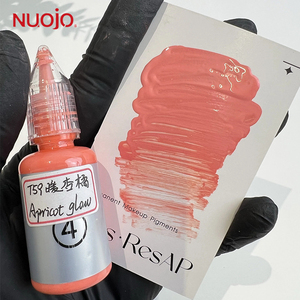 Pigmento de Tatuaje Labial Líquido Orgánico de Nueva Llegada, Alta Saturación, Coloración Rápida, Pigmento de Maquillaje Permanente - Product Image 5