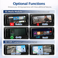 Système multimédia vidéo sans fil CarPlay Android Auto pour BMW NBT System F30 F10 F01 F02 F15 F20 F35 F31 F32 Mini F56 I8 Youtube