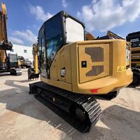 Excavatrice d'occasion CAT307.5 d'origine japonaise, 7,5 tonnes, Caterpillar, sur chenilles, équipement de construction hydraulique d'occasion, vente chaude