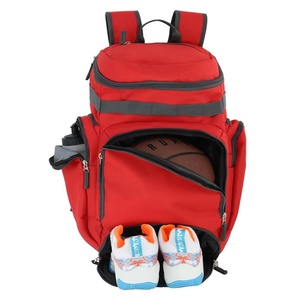 Échantillon Gratuit Sac à Dos de Sport Multifonctionnel en Cuir Véritable Imperméable avec Panneau Solaire pour Hommes Femmes Football Soccer - Product Image 1
