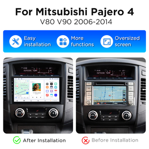 Radio para Auto Junsun con Carplay Inalámbrico para Mitsubishi Pajero 4 2006-2014, Ventilador de Enfriamiento Integrado, Navegación GPS Automática, Reproductor Multimedia - Product Image 2