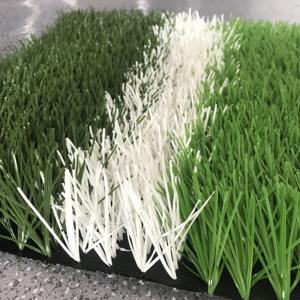 Terrain de jeu scolaire professionnel <span class=keywords><strong>gazon</strong></span> <span class=keywords><strong>artificiel</strong></span> de football herbe de tapis de pelouse artificielle d'épaisseur de 50mm - Product Image 2