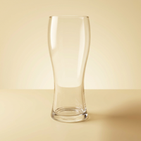 Hot Selling Hoge Kwaliteit Transparant Bier Tumbler Aanpasbare Helder Glazen Beker Voor Wijn Dranken Party Bar Classic Modern