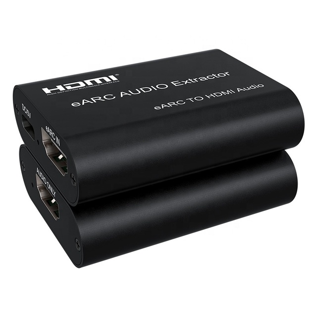 New Arrival EARC/ARC Audio Extractor EARC to HDMI Audio Supports HD 7.1 Channels for Home Theater Playing Games