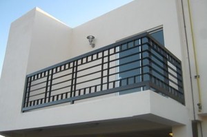 Bán Trực Tiếp Từ Nhà Máy Wrought Sắt Ban Công Balustrade Sắt Ban Công Đường Ray - Product Image 2