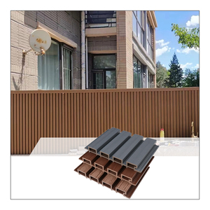Ngoài trời gỗ thay thế <span class=keywords><strong>WPC</strong></span> Ốp Gỗ nhựa <span class=keywords><strong>composite</strong></span> bên ngoài <span class=keywords><strong>WPC</strong></span> rãnh tường Bảng điều khiển Hội Đồng Quản Trị - Product Image 1