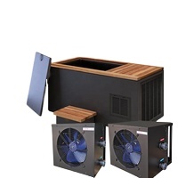 Mini-refroidisseur d'eau 1,8 CV WiFi pour aquarium, capacité de refroidissement de 1,65 kW pour bain de glace et spa