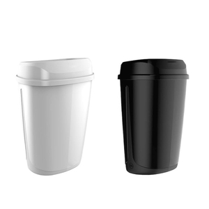 China Manufacturer 32L Waste <b>Bin</b> Hanging for Hotel <b>Room</b> Commercial Kitchen Plastic Waste <b>Bin</b> Floor or Wall Mounted - Product Image 2
