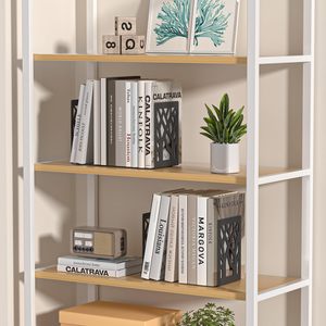 Set di Fermalibri in Metallo Moderno, Porta Libri da Scrivania a Forma di Albero Nero, Supporto Antiscivolo per Libri per <span class=keywords><strong>Casa</strong></span> <span class=keywords><strong>e</strong></span> Ufficio - Product Image 6