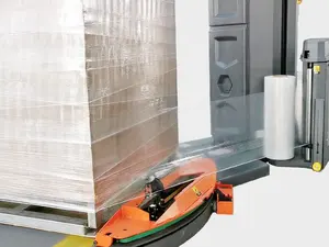 Volledig Automatische Draaitafel Stretch Wrapping Machine Pallet Wrapper Stretch Wrapping Machine