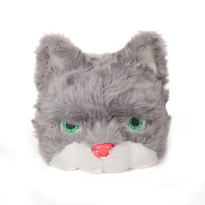 Máscaras <span class=keywords><strong>de</strong></span> Animales Personalizadas para Uso Transfronterizo, Máscaras Realistas <span class=keywords><strong>de</strong></span> Plástico y Felpa <span class=keywords><strong>de</strong></span> Media Cara <span class=keywords><strong>de</strong></span> Conejo y <span class=keywords><strong>Gato</strong></span> para Adultos, para Disfraces <span class=keywords><strong>de</strong></span> Hombres - Product Image 3