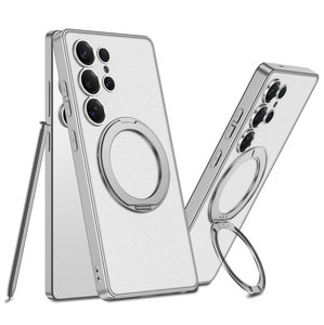 Custodia per <span class=keywords><strong>Samsung</strong></span> Galaxy S24 Ultra con Anello e Supporto, <span class=keywords><strong>Cover</strong></span> Magnetica in Pelle per <span class=keywords><strong>Samsung</strong></span> S23 Ultra, Custodia per Telefono <span class=keywords><strong>Samsung</strong></span> S25 Ultra - Product Image 6