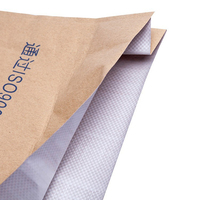 Sac en papier kraft laminé PP multi-usages pour divers matériaux secs tels que la poudre minérale et les granulés plastiques, sac en papier tissé