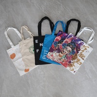 Sacs fourre-tout en toile naturelle de coton Beige, avec impression personnalisée, à personnaliser, pour le Shopping, 1 pièce