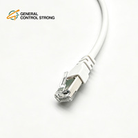 Kabel Ethernet Cat6 Grosir Tipis 28AWG RJ45 Kabel Jaringan Server Rack Patch Cord Massal CE RoHS OEM ODM