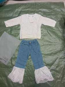 Lot de <span class=keywords><strong>vêtements</strong></span> pour enfants de la marque P, surplus de t-shirts et jupes pour enfants, vente en gros en vrac - Product Image 3