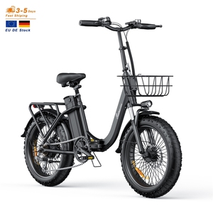 จักรยานไฟฟ้า EU Stock สีเขียว รุ่น LOOKRUN U20 ขนาด 20 นิ้ว ยางอ้วน 36V 15.6Ah รับน้ำหนักได้ 264 ปอนด์ โครงพับได้แบบ Step Thru - Product Image 1