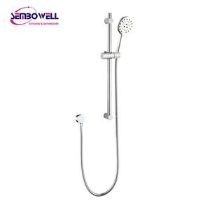 Système <span class=keywords><strong>de</strong></span> <span class=keywords><strong>douche</strong></span> mural Gohler en acier inoxydable avec <span class=keywords><strong>barre</strong></span> coulissante et douchette à 3 fonctions, robinets <span class=keywords><strong>de</strong></span> bain et <span class=keywords><strong>de</strong></span> <span class=keywords><strong>douche</strong></span> - Product Image 3