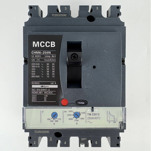 Interruptor Automático de Caja Moldeada CNXE <span class=keywords><strong>CHM6</strong></span>-250N 3P 250A MCCB, Capacidad de Ruptura de 50kA, AC800V, Disparo Térmico-Magnético, Certificado CE - Product Image 2
