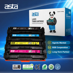 Cartouche de toner couleur ASTA CF400X <span class=keywords><strong>CF401X</strong></span> CF402X CF403X 201X avec puce compatible pour HP M252 MFP M277 M577f fabricant OEM - Product Image 1