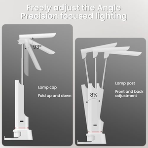 Multifunctional Lighting <b>Desk</b> <b>Lamp</b> Eye Protection <b>Lamp</b> USB <b>Rechargeable</b> Reading <b>Lamp</b> with Mobile Phone Holder - Product Image 3