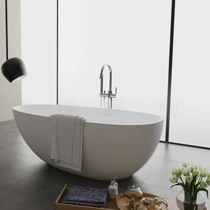 AOWO Pierre Artificielle Baignoire Profonde Piscine Intérieure Solide <span class=keywords><strong>Spa</strong></span> Baignoire Autoportante potable jacuzzis wasmo siil gus <span class=keywords><strong>vichy</strong></span> <span class=keywords><strong>spa</strong></span> baignoires - Product Image 1