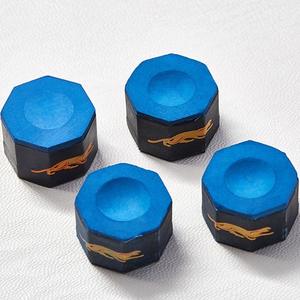 <span class=keywords><strong>Craie</strong></span> de billard authentique PREDATOR Jaguar, 5 pièces par boîte, bleu piscine, huileuse - Product Image 4