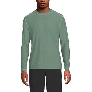 Camiseta de natación de manga larga para hombre FOXA, protección UV completa para actividades acuáticas - Product Image 1
