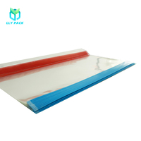Cylindre d'impression flexographique LLY PACK en film PET souple transparent avec bande métallique jaune pour machine d'impression