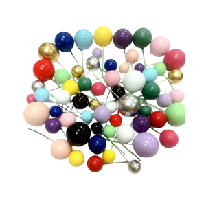 Đầy màu sắc chủ đề thiết lập bánh bóng trang trí mix DIY bánh chèn trang trí cho bữa tiệc sinh nhật đám cưới - Product Image 6