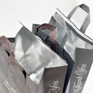 Sac isotherme personnalisé en non-tissé pour livraison de repas à emporter, réutilisable, écologique, avec votre propre logo - Product Image 5