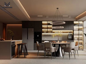 Dalles de marbre polies imperméables personnalisables MIYA STONE pour les murs extérieurs et les salles de bain, design moderne, prix de gros d'usine - Product Image 4