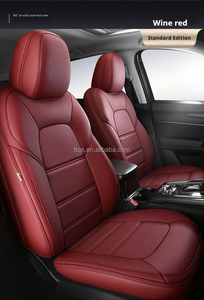 Nuovo Design tutto Set coprisedile <span class=keywords><strong>auto</strong></span> in pelle Cool per Mazda CX-5 2013-2025 per tutte le stagioni cuscino <span class=keywords><strong>auto</strong></span> in pelle resistente al vino rosso - Product Image 2