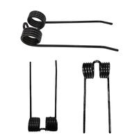 Rangée de dents de herse à ressorts de torsion à double boucle 65Mn à bas prix, dents de remplacement OEM pour herse agricole