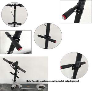 Barre de poignée pour scooter pour enfants avec voyant d'avertissement Main courante réglable pour enfants Compatible pour <span class=keywords><strong>Xiaomi</strong></span> Nine bot Scooter Pièces de rechange - Product Image 2