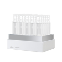 OEM PUQIANNA Marque privée Soins de la peau Sérum pour le visage Sérum hydratant blanchissant Ampoules 4 DSérum collagène à l'acide hyaluronique